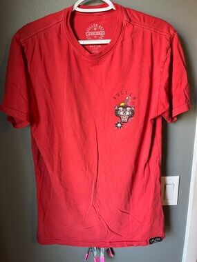 Sullen Men's Red Short-Sleeve Graphic Tee
